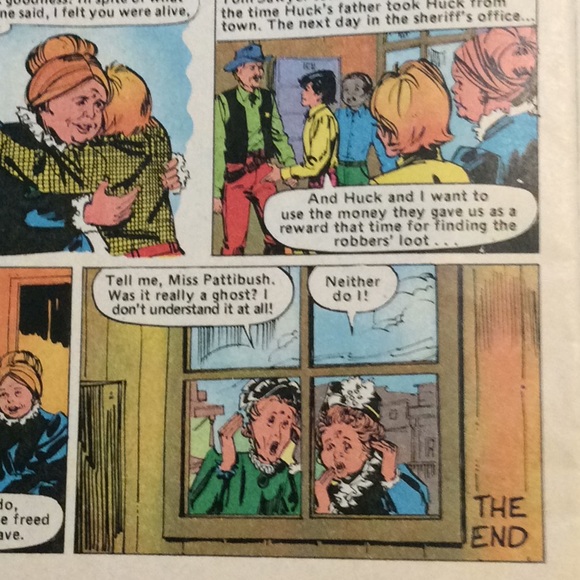 Vtg 1977 #10 Adventures of Huckleberry Finn #1 prt - Picture 5 of 6